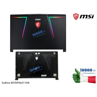 3076P5A211HG Cover LCD MSI GE63 GE63-8RE GE63-8RF GE63-8SE GE63-8SF Raider RGB (MS-16P5) 8RF-341CN 8RE-005 3076P5A211HG