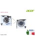 13270 Ventola di Raffreddamento Fan CPU ACER Nitro 5 AN515-54 AN517-51 AN715-51 (DOPPIA USCITA)