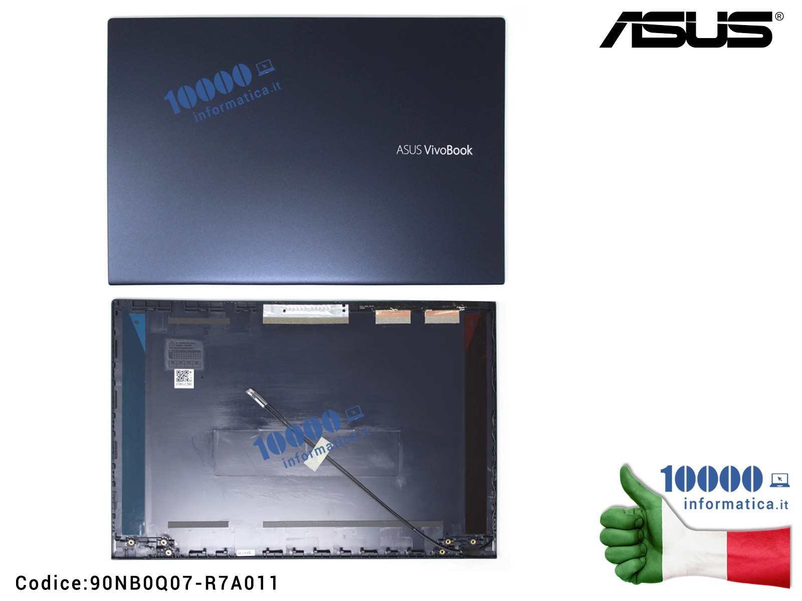 90NB0Q07-R7A011 Cover LCD ASUS VivoBook 14 X413 F413 (Bespoke Black) X413E X413EA F413E F413EA X421F X421FA X421FAY F421F F42... 90NB0Q07-R7A011 Cover LCD ASUS VivoBook 14 X413 F413 (Bespoke Black) X413E X413EA F413E F413EA X421F X421FA X421FAY F421F F42...