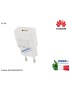 02220951 Alimentatore Carica Batteria USB HUAWEI 10W 5V 2A [BIANCO] (HW-050200E01) Honor 7 (PLK-L01)Honor 7 (PLK-L11)