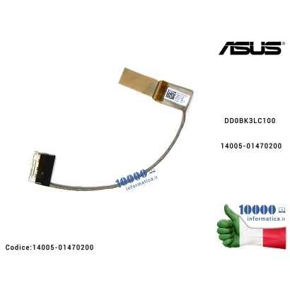 14005-01470200 Cavo Flat LCD ASUS N751 N751JK G771J GL771 GL771JW GL771J (30 PIN) DD0BK3LC100 14005-01470200