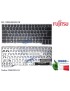 CP683303-03 Tastiera Italiana FUJITSU LifeBook T725 T726 (FRAME SILVER) MP-12R86I06D8551W CP683303-03