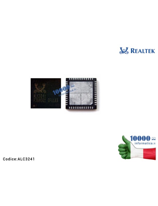 ALC3241 IC Chip REALTEK ALC3241 HD Audio Controller Chip 3241 QFN-48 ALC 3241 ALC324