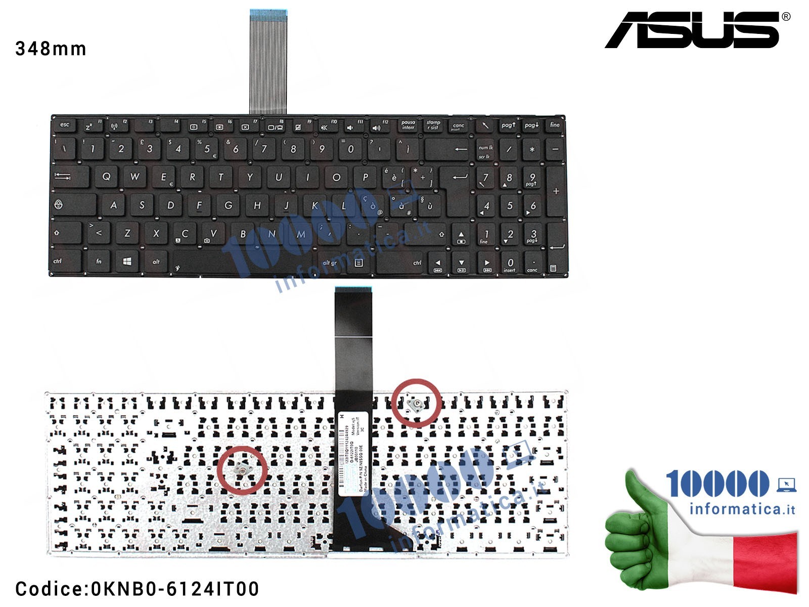 0KNB0-6124IT00 Tastiera Italiana ASUS X501 X501A X501U F501 F501A F501U (NO FRAME) (FLAT LUNGO) 0KNB0-6101IT00 0KNB0-6122IT0Q... 0KNB0-6124IT00 Tastiera Italiana ASUS X501 X501A X501U F501 F501A F501U (NO FRAME) (FLAT LUNGO) 0KNB0-6101IT00 0KNB0-6122IT0Q...