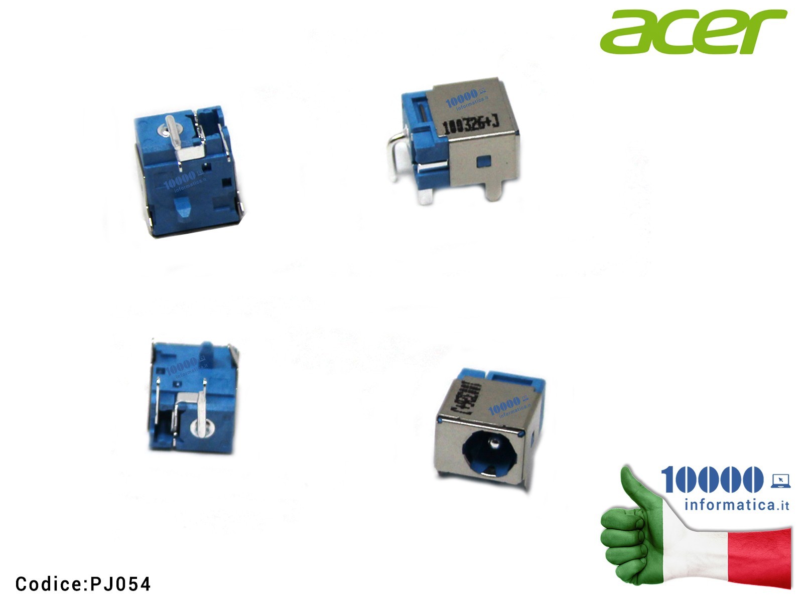PJ054 Connettore DC Power Jack PJ054 ACER Aspire 2480 3690 5050 5541 4935 4935G TravelMate 2480 3270 Aspire One A150 D150 ZG5 PJ054 Connettore DC Power Jack PJ054 ACER Aspire 2480 3690 5050 5541 4935 4935G TravelMate 2480 3270 Aspire One A150 D150 ZG5