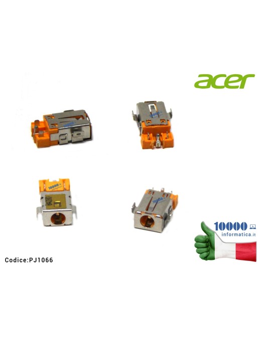PJ1066 Connettore DC Power Jack PJ1066 ACER Aspire 3 A315-55 A315-23 A315-23G A315-31 A315-32 A315-55G A315-55KG A515-54 A515...