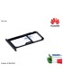 51661EKQ Carrello SIM Tray microSD HUAWEI Ascend P8 Lite (PRA-L21) [NERO] 51661EKQ