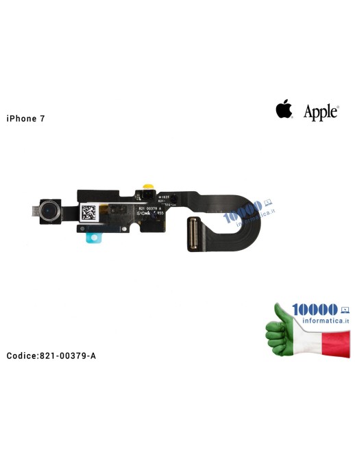 821-00379-A Sensore di Prossimità Microfono Fotocamera Frontale APPLE iPhone 7 7G (A1660) (A1778) (A1779) 821-00379-A 821-005...