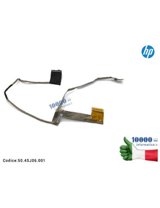 50.4SJ06.001 Cavo Flat LCD HP 4540s 4570s 4730s (Per Schermi ultra-sottili) (Versione 2) 50.4SJ06.001