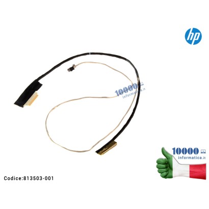 813503-001 Cavo Flat LCD HP 14-AF010NR 14-14-AF108CA AF100CA 813503-001 6017B0587401