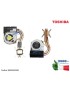H000050280 Ventola Fan con Dissipatore Heatsink TOSHIBA Satellite C850 C855 C875 C870 L850 L870 C50 C55-A-1Hl C55 C855-17X (V...