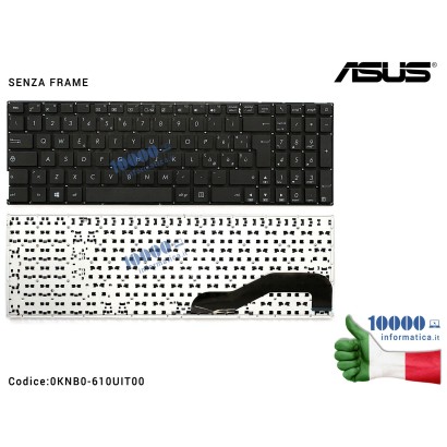 0KNB0-610UIT00 Tastiera Italiana ASUS X540 X540L X540LA F540 F540L K540 K540L K540LA [SENZA FRAME] 0KNB0-610UIT00