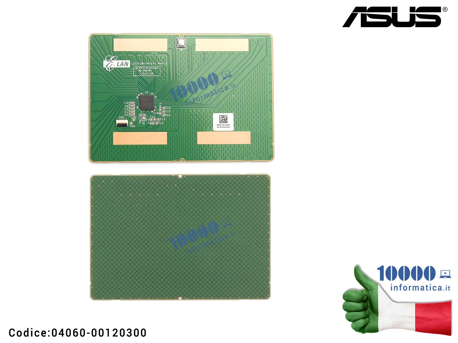 04060-00120300 Touchpad Trackpad Mouse ASUS X55V K55 K55VD K55A K55VM A55V A55VD A551LN F550CC F550L K550 K551LN X750 P2520LA... 04060-00120300 Touchpad Trackpad Mouse ASUS X55V K55 K55VD K55A K55VM A55V A55VD A551LN F550CC F550L K550 K551LN X750 P2520LA...