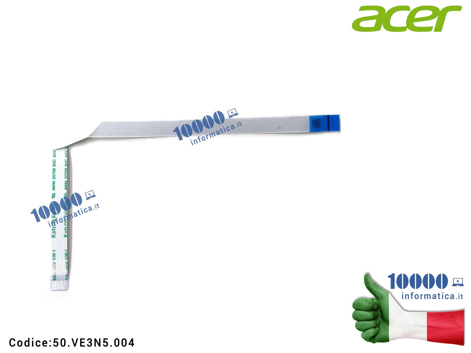 50.VE3N5.004 Cavo LED FFC ACER TravelMate P2510 P2510-M TMP2510-M TMP2510-G2-M TMP459-G2-M P459-G2 P459-MG TMP459-MG 50.VE3N5... 50.VE3N5.004 Cavo LED FFC ACER TravelMate P2510 P2510-M TMP2510-M TMP2510-G2-M TMP459-G2-M P459-G2 P459-MG TMP459-MG 50.VE3N5...