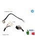 PJ153 Connettore DC Power Jack PJ153 HP CQ61 G61 CQ71 DV7 DV7-2000 DV5T-1000 DV6 DV6-1000 [6 PIN] (18 cm)