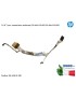 50.4AH18.001 Cavo Flat LCD HP COMPAQ CQ60 G60 15,6'' (con connettore webcam) 50.4AH19.002 50.4AH18.002 50.4AH18.001