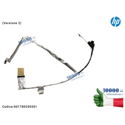 6017B0295501 Cavo Flat LCD HP Pavilion G6 G6-1000 (Versione 2) 6017B0295501