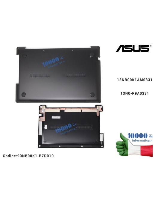 90NB00K1-R7D010 Bottom Case Cover Lower Inferiore ASUS G550J G550JK N550J N550JA N550JK N550JV N550JX N550LF Q550L Q550LF 13N...