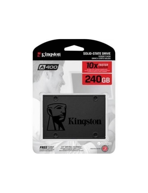 SA400S37/240G HARD DISK SSD INTERNO 240 GB SATA-III 2,5" KINGSTON SA400S37/240G