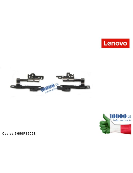 5H50P19028 Cerniere Hinges LENOVO IdeaPad 720S-13IKB (81A8) (81BV) 720S-13ARR (81BR) [COPPIA] 5H50P19028 L81A8R
