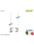 33.Q3MN2.001 Cerniere Hinges ACER Aspire AN515-52 Nitro AN515-42 [COPPIA] 33.Q3MN2.001 33Q3MN2001 AM290000100 AM290000200