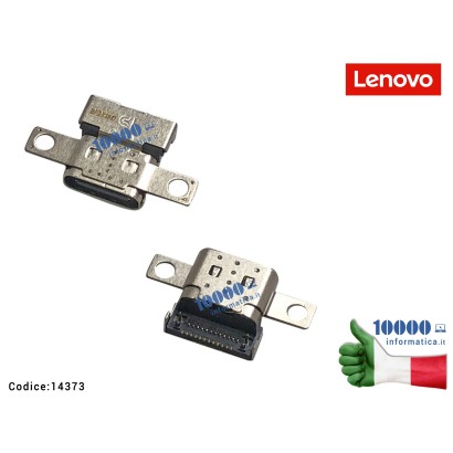 14373 Connettore DC Power Jack LENOVO Yoga Slim 7-14IIL05 (82A4) (82A1) 7-14ARE05 (82A5) (82A2) 7-14ITL05 (82HA) (82A3) Flex ...