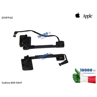 609-0447 Altoparlanti Speaker APPLE MacBook Pro 13" Retina A1502 (2013) ME864 ME865 ME866 [COPPIA] 609-00012