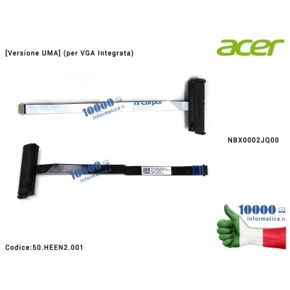 50.HEEN2.001 Cavo Hard Disk FFC HDD ACER Aspire A315-42G A315-42 A315-41 EX215-52 NBX0002JQ00 NBX00026X00 50.HEEN2.001 50HEEN...