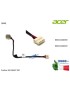 50.GQ4N7.001 Connettore di Alimentazione DC Power Jack ACER Aspire A315-21G (65W) DD0ZASAD000 DD0ZASAD020