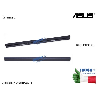 13NB0J84P02011 Copri Cerniere Coperchio [VERSIONE 2] ASUS VivoBook 14 R420 (STAR GREY) 14 E406M E406MA E406S E406SA R420M R42...