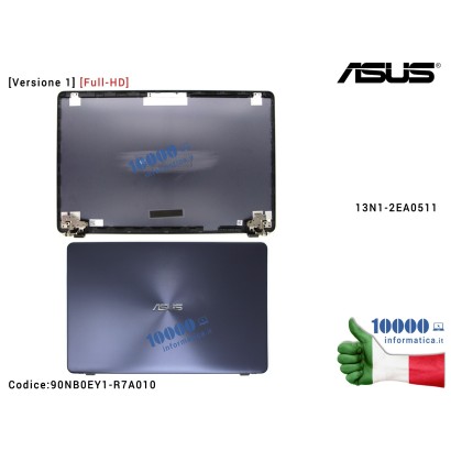 90NB0EY1-R7A010 Cover LCD ASUS VivoBook 17 X705 N705 [Versione 1] [Full-HD] (Star Grey) X705U X705UA X705F X705FN X705N X705U...