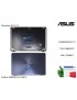 90NB0EV2-R7A010 Cover LCD ASUS VivoBook 17 X705 N705 [Versione 2] [HD+] (Star Grey) X705U X705UA X705F X705FN X705N X705UV X7...