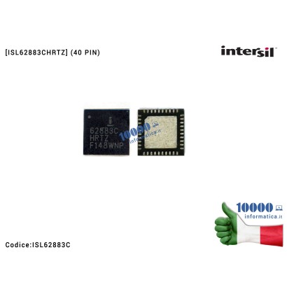 ISL62883C IC Chip INTERSIL ISL62883CH ISL62883CHR ISL 62883 CHRT ISL62883C HRTZ 62883C ISL 62883 CHRTZ QFN40 QFN-40 POWER IC ...