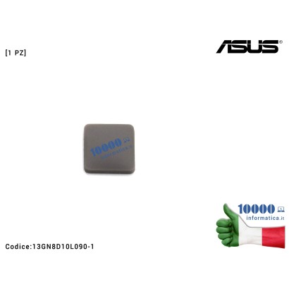 13GN8D10L090-1 Gommino per Bottom Case Cover Lower Inferiore Foot Rubber ASUS K55A K55V K55VD K55VJ K55VM U57A [1 PZ] Piedino...
