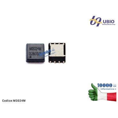 M3024M IC Chip Mosfet UBIQ M3024M QM3024M3 QM3024M M30S4M QM3O24M3 M3O24M QFN-8