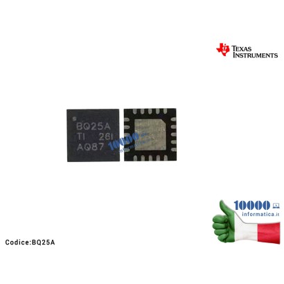 BQ25A IC Chip TI BQ 24725 ARGRR BQ 24725 ARGR BQ24725ARG BQ24725AR BQ2SA BQ25A BQ24725A Battery SMBus Charge Controller QFN20