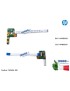 762496-001 Pulsante Tasto Accensione Power Board HP Pavillion 15-P 15-K TPN-Q140 14-P 15Z-P DAY14APB6D0 32Y14PB0000 15-P021CY...