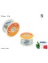 12951 Stagno JIAFA CF-1020 [2,0mm x 101g] (Sn 63% Pb 37%) CF-10 B-2 Flux 2% Bobina per Saldature Rotolo Saldatura Solder Sold...