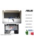 90NB0I18-R30IT0 Tastiera Italiana Completa di Top Case Superiore ASUS VivoBook 15 X505 (ICICLE GOLD) X505Z X505ZA F505 F505Z ...