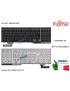 FUJ:CP691054-XX Tastiera Straniera FUJITSU LifeBook E557 E753 E754 E756 E554 E556 [SENZA TRACK POINT] CP629309-04MP-12S76003D...