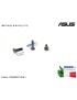 13GMBKXC100W-1 Vite di Fissaggio Notebook [M2*10L (K) W-NI NY] (1 PZ) ASUS X512 X512F X512D X510 X510U X510UN TP301UA