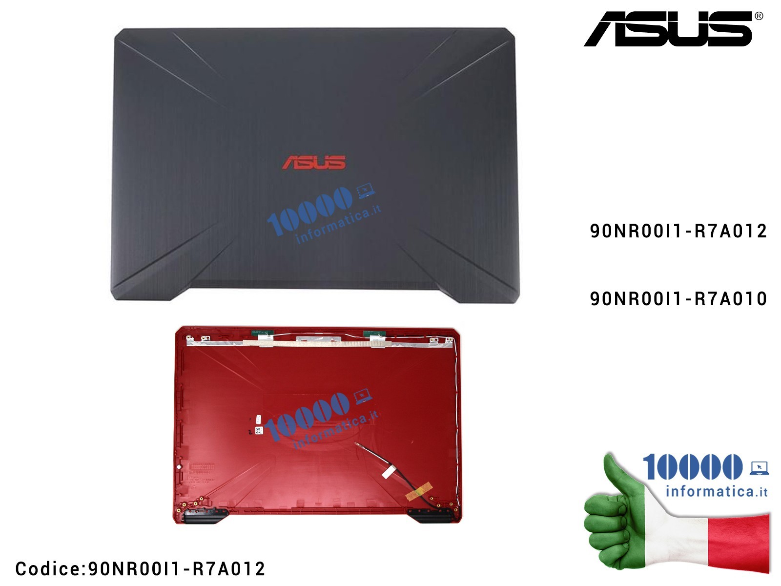90NR00I1-R7A012 Cover LCD ASUS TUF Gaming FX504 FX504GD FX504GE FX504GM TUF504GD TUF504GE TUF504GM TUF554GE TUF554GM PX504GD ... 90NR00I1-R7A012 Cover LCD ASUS TUF Gaming FX504 FX504GD FX504GE FX504GM TUF504GD TUF504GE TUF504GM TUF554GE TUF554GM PX504GD ...