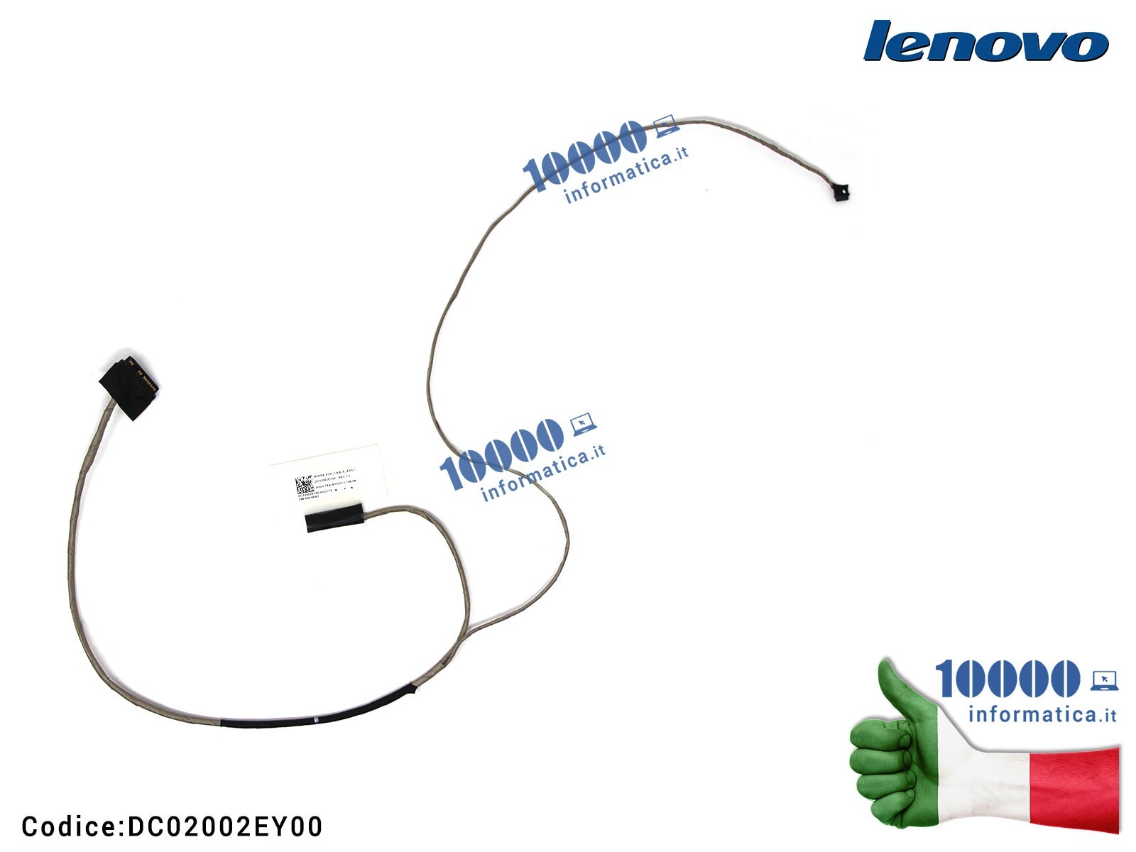 5C10L58167 Cavo Flat LCD LENOVO Tianyi 310-14ISK 310-14IKB IdeaPad E41-10 (80U5) E41-15 (80U6) E41-20 (81FT) E41-25 (81FS) E4... 5C10L58167 Cavo Flat LCD LENOVO Tianyi 310-14ISK 310-14IKB IdeaPad E41-10 (80U5) E41-15 (80U6) E41-20 (81FT) E41-25 (81FS) E4...