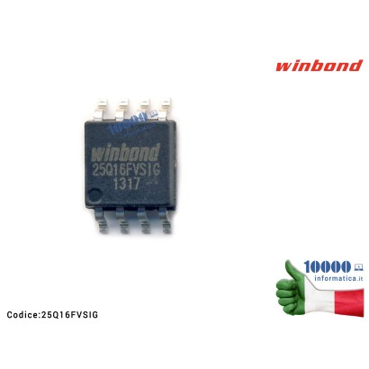25Q16FVSIG IC Chip Bios WINBOND W25Q16FVSSIGW 25 Q 16 BVSIG 25 Q 168 VSIG 25Q16BVS1G 25 Q 16 BVSIG W 25 Q 16 BVSSIG