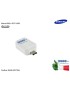 GH96-09728A Adattatore OTG da MicroUSB a USB SAMSUNG Galaxy S6 S7 S7 Edge SM-G930F SM-G935F SM-G925F SM-G928F [BIANCO] EE-UG930