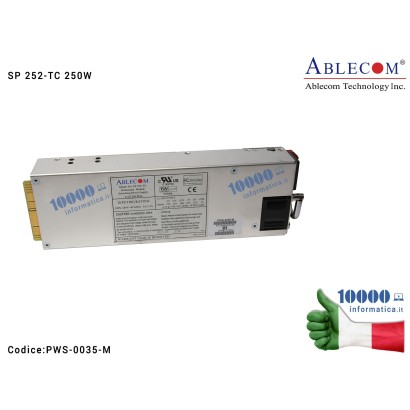 PWS-0035-M Alimentatore Supermicro ABLECOM SP 252-TC 250W HOT SWAP PWS-0035-M