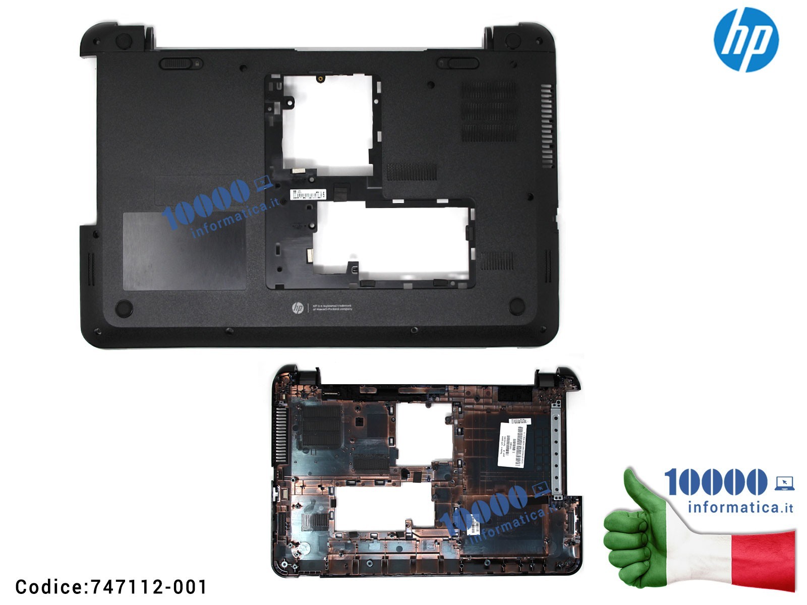 747112-001 Bottom Case Scocca Inferiore HP 15-D 15-D000 15-D100 250 G2 255 G2 G3 747112-001 Bottom Case Scocca Inferiore HP 15-D 15-D000 15-D100 250 G2 255 G2 G3