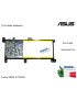 0B200-01750000 Batteria C21N1509 ASUS VivoBook X556 X556UA F556 F556U F556UA X556UJ [7,6V 38Wh 5000mAh]