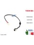 PJ302 Connettore di Alimentazione DC Power Jack PJ302 TOSHIBA Satellite T130 T135 L655 L750 L750D L755 L755D DD0BLBPB040 A000...