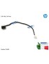 PJ400 Connettore DC Power Jack PJ400 HP Pavilion DV7-4000 [10 PIN] (18 cm)